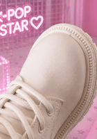 Load image into Gallery viewer, Kpop White Stage Boots for Girls - Fox Baby &amp; Co

