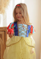 Load image into Gallery viewer, Royal Snow White Princess Birthday Party Dress Costume &amp; Headband - Fox Baby &amp; Co
