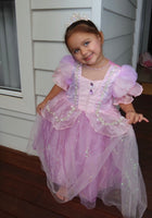 Load image into Gallery viewer, Violet Rapunzel Princess Puff Sleeve Party Dress Costume - Fox Baby &amp; Co
