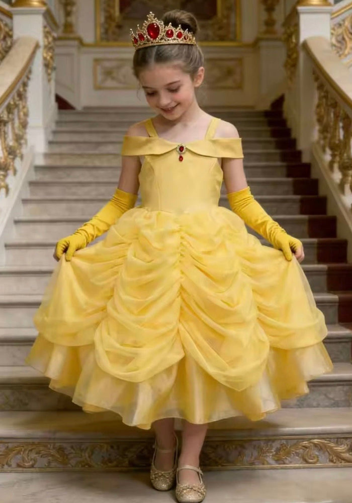 Classic Belle Luxe Princess Party Dress Costume - Fox Baby & Co