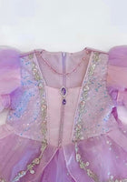Load image into Gallery viewer, Violet Rapunzel Princess Puff Sleeve Party Dress Costume - Fox Baby &amp; Co
