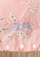 Load image into Gallery viewer, Billie Birthday Romper - Peach (1st or 2nd birthday outfit) - Fox Baby &amp; Co
