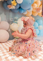 Load image into Gallery viewer, Butterfly Tulle Frill Tutu Romper
