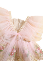 Load image into Gallery viewer, Vintage Floral Tutu Birthday Romper
