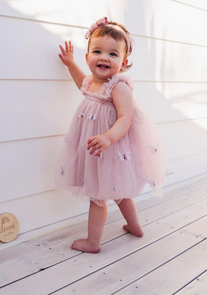 Posy Butterfly Tulle Dress - Fox Baby & Co