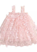 Load image into Gallery viewer, Whimsical Butterfly Tulle Dress - Baby Pink - Fox Baby &amp; Co

