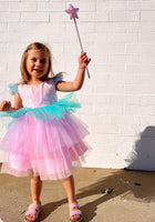 Load image into Gallery viewer, Kid little girl Candyland Tulle Tutu Birthday Dress
