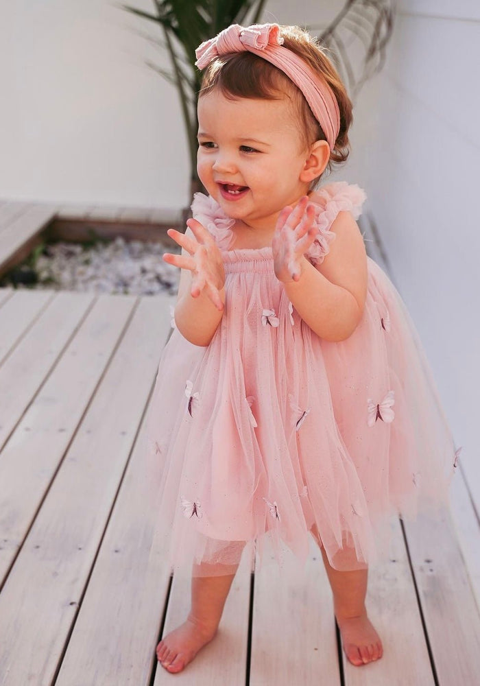 Posy Butterfly Tulle Dress - Fox Baby & Co