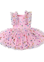 Load image into Gallery viewer, Butterfly Tulle Frill Tutu Romper
