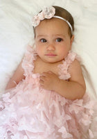 Load image into Gallery viewer, Whimsical Butterfly Tulle Dress - Baby Pink
