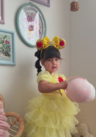 Load and play video in Gallery viewer, Beauty Belle Rose Princess Party Dress Costume
