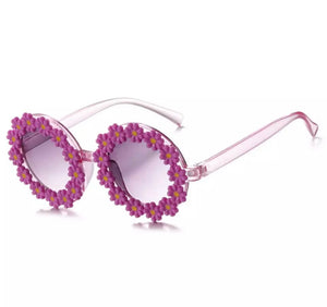 Baby/Kid Girl Daisy Sunglasses - Purple (pre order)