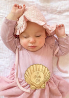 Load image into Gallery viewer, Baby Bonnet - Dusty Pink
