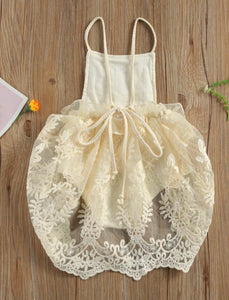 HARLOW - Lilac/ Cream Birthday Outfit Romper (pre order)