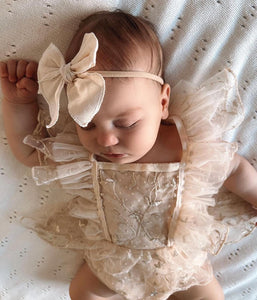Gold Sparkle Birthday Frill Romper