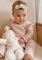 Load image into Gallery viewer, Harper Bow - Cream Gingham Linen

