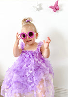 Load image into Gallery viewer, Whimsical Butterfly Tulle Dress - Purple
